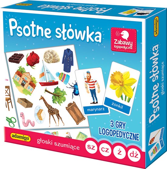 Psotne słówka Głoski szumiące sz cz ż dż