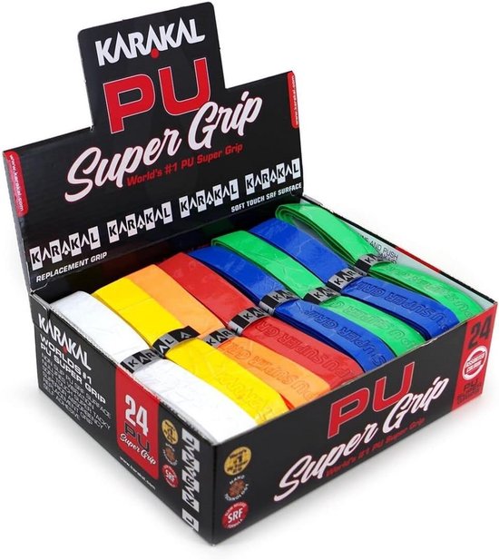 PU Super Grips - Antislip Handgrepen voor Racketsporten - Extra Dik en Zelfklevend
