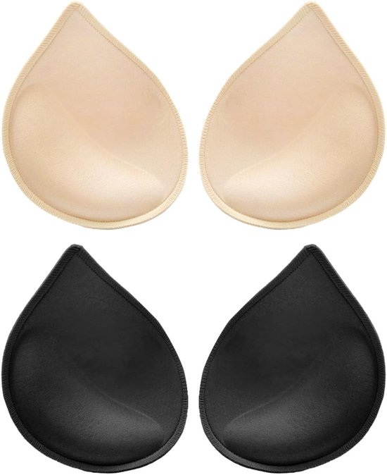 Push-Up Bh Set met Inzetstukken, Ademend Katoenen Bh Cup voor Comfort en Ondersteuning