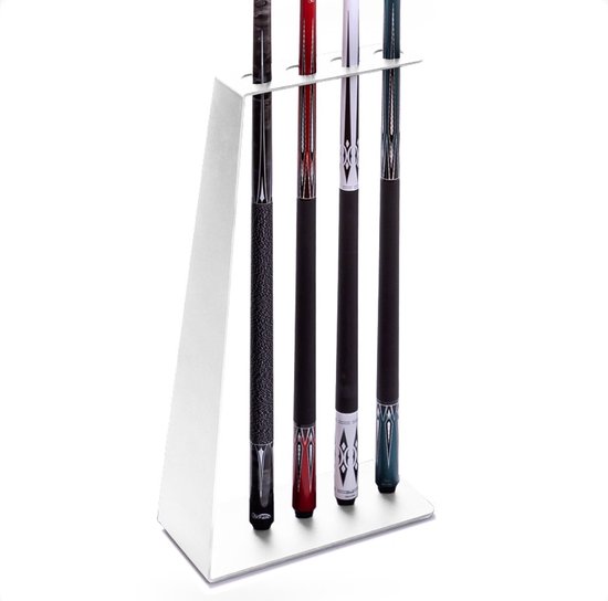 Rene Pierre Keu rek - metaal wit - geschikt voor 4 keu's -design van Merkloos