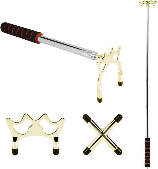 Retractable Billiard Cue met Verwijderbare Messing Bridgekop en Stick Bridge Houder voor Pooltafels en Biljartaccessoires