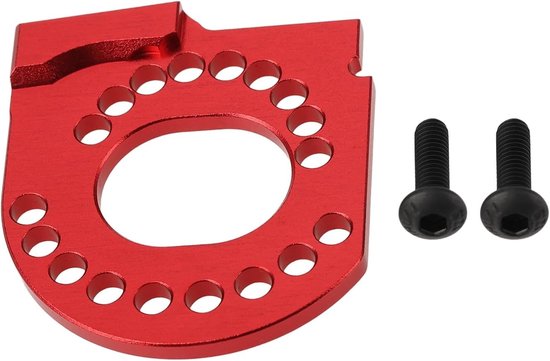 Rode Motorsteunplaat van 7075 Aluminium Legering Geschikt voor TRA-XXAS Mini Maxx - Duurzaam en Lichtgewicht