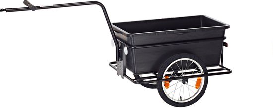 Roland Big Boy - fietskar - 16 inch Wielmaat - 90 Liter - Zadelpenbevestiging - Zonder Deksel van Roland