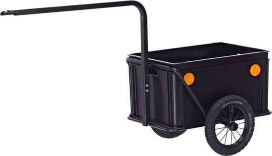 Roland Mini Boy - Fietskar - 12 inch Wielmaat - 60 Liter - Zadelpenbevestiging- Zonder Deksel van Roland