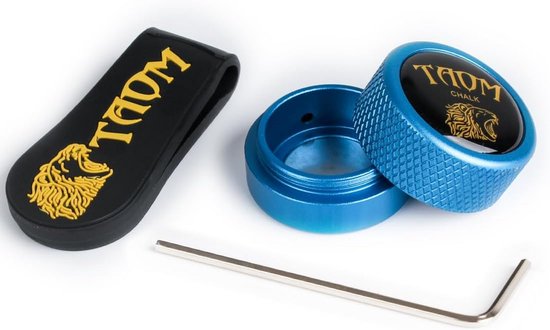 Ronde Magneet Pool Keu Chalk Houder voor Biljart Accessoires
