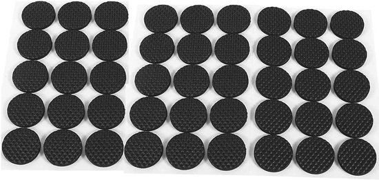 Ronde zware zelfklevende meubelpads voor stoelpoten - 135 stuks - Bescherming, Geluidsreductie, Meubelondersteuning