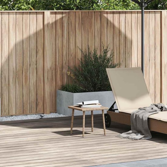 Salontafel 40x40x37 cm beige