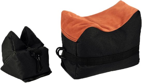 Schietsteun Zandzak Voor Geweer Jacht En Vuurwapen Training, Draagbare Voor- En Achtersteun Van 600D Oxford Stof, Stabilisator Voor Precisie Schieten, Stevige En Verstelbare Schietzak Voor Outdoor Gebruik van Merkloos