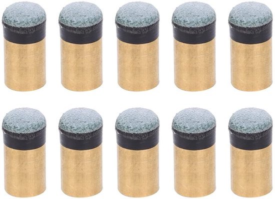 Schroefpunten 10 Stuks - PU-leer - 10 mm/11 mm - Reservepunten - Schroefdraadontwerp - Duurzaam - Keutips