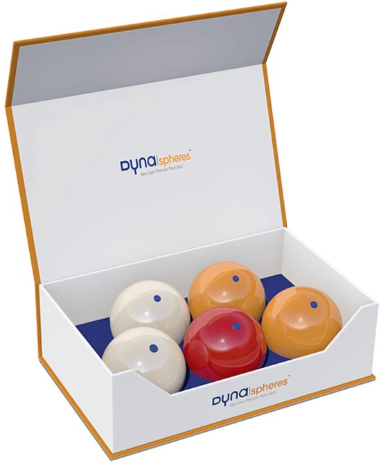 Set - DynaSpheres Carom Gold Club 61,5mm + ball cleaner