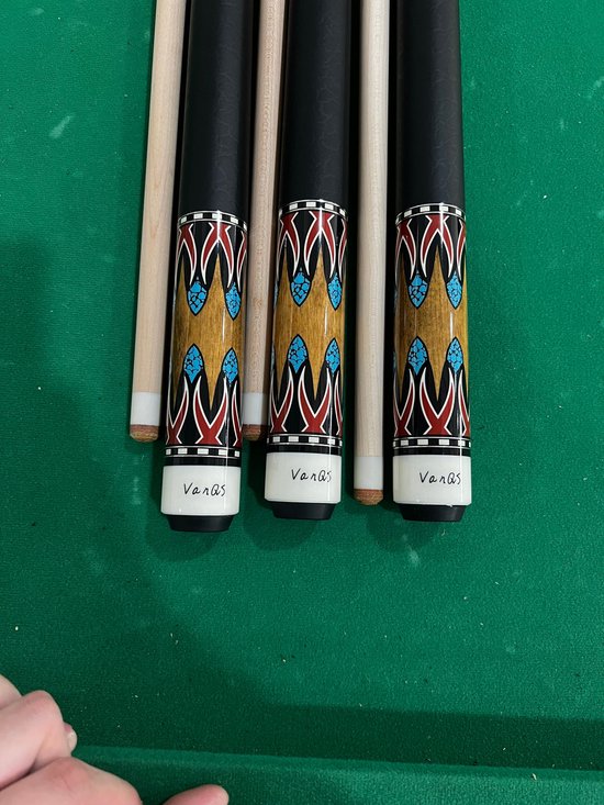Set - pool cue LQ9 - model 5 + acc. van Buffalo