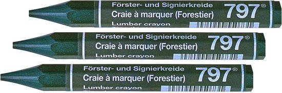 Set signaalkrijt 3 stuks voor diverse toepassingen van Merkloos