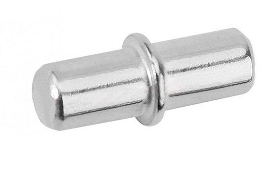 Set van 150 metalen staafjes, pinnen, 6x17 mm (plankdragers)