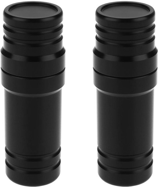 - Set van 2 biljartkeu-afdichtingsbeschermers - zwart - reserveonderdeel 3/8 x 10 - biljartkeu-accessoires - geschikt voor biljarttafels