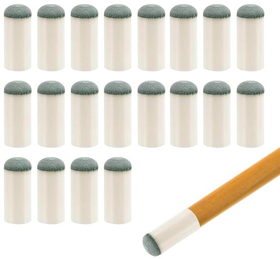 Set van 20 Vervangende Stiften voor Biljartkeu