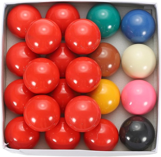 Set van 22 Professionele Biljartballen in Reguliere Maten voor Biljartspellen en Competities