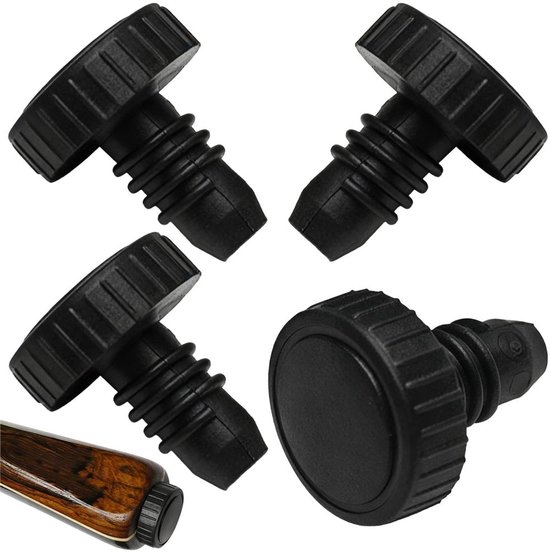 Set van 4 Snooker Cue Butt Protectors