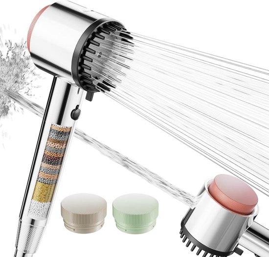 Set van 4 tweedelige chrome accessoires voor een moderne inrichting en stijlvol interieur