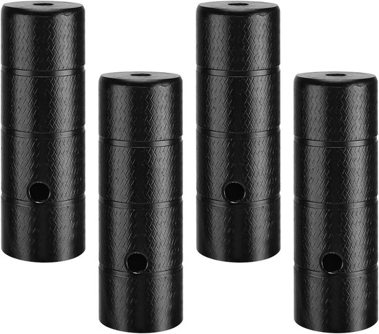 Set van 4 Universele BMX Pegs, Antislip Fietssteunen voor Mountainbikes, Draadvoetsteunen voor Veilig en Comfortabel Fietsen