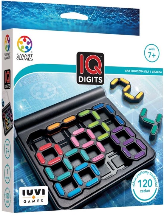 Smart Games IQ Cijfers (PL) IUVI Games - Smart Games IQ Digits (PL) IUVI Games