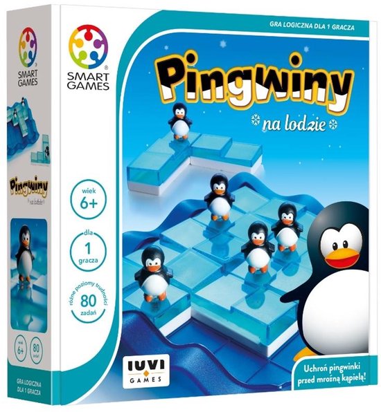 Smart Games Pingwiny na Lodzie (PL) IUVI Games van smart