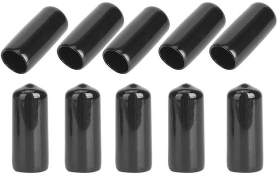 SMOAKEZ- Keu Tip Protector - 10 Stuks - Rubber - Duurzaam - Beschermhoes - Antislip - Vochtbestendig - 13mm - Billiard Tip Cover