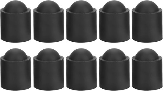 SnelShoppen - 10 Stuks Pool Hoofd Deksel, Rubber Snooker Keu Tip Bescherming Billiard Club Topper Beschermer voor Snooker Keu Tip Pool Biljart