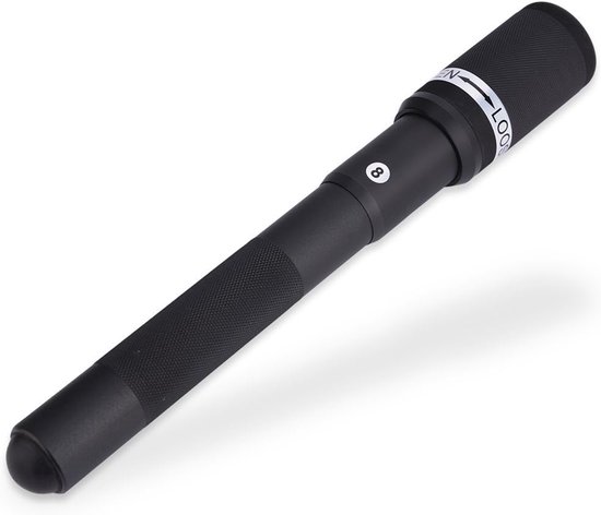 SnelShoppen - 12.6 Inch Keu Extender Aluminium Legering Billiard Houder Push On Telescopische Keu Uitbreiding Zwart