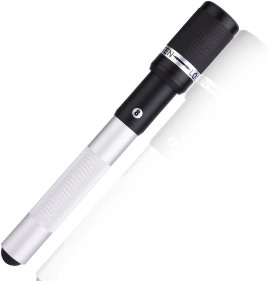 SnelShoppen - 12.6 inch Keu Extensie, Aluminium Legering Biljart Accessoire, Telescopische Keu Verlenging, Lichtgewicht en Sterk
