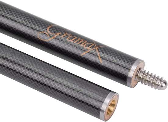 SnelShoppen - 9mm Biljartkeu Stick Snooker Training Poolkeu Ergonomisch Carbon Vervangingsaccessoires voor Biljartclub en Bar