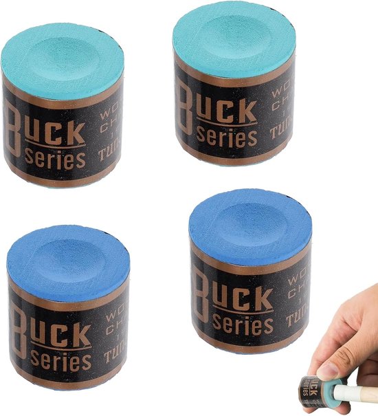 SnelShoppen - Billiard Chalk voor Billiard Que Powder - Hoogwaardige Poeder voor Cue Stokken, Billiard Accessoires, Voor Verbeterde Grip en Duurzaamhe