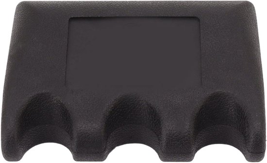 SnelShoppen - Billiard Cue Holder met 3 Holes, Ruimtebesparend, Duurzaam, Verzwaarde Queuehouder voor Biljarttafels, Voor Thuis of Feest