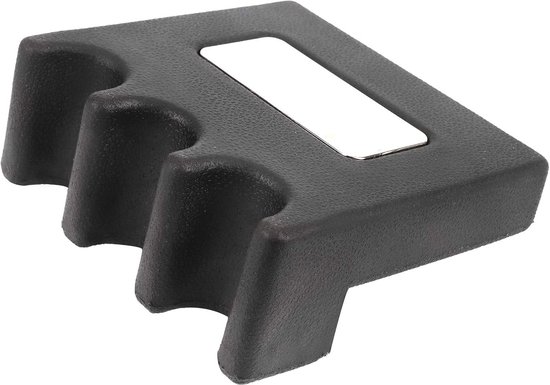 SnelShoppen - Billiard Pool Cue Holder - Lichtgewicht Hard Plastic Billiard Stick Racks voor Drie Pool Ques - Draagbare Accessoires voor Stabiele Opsl