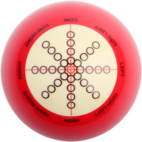 SnelShoppen - Billiard Training Cue Ball - Pool Training Bal - Oefen en Concurrentie Billiards & Pool Accessoire - Lichtgewicht en Duurzaam - Ideaal v