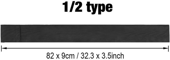 SnelShoppen - Draagbare nylon biljartkeu-tas voor 1/2 3/4 snooker- en biljartsticks - Lichtgewicht opbergtas met bescherming tegen stof en krassen