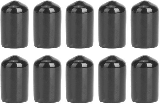 SnelShoppen - Snooker Keu Punt Beschermhoes 10 Stuks Rubber Duurzaam Biljart Pool Keu Punt Beschermer Kleine Kop Club Beschermende Stokhoes Snooker Ac