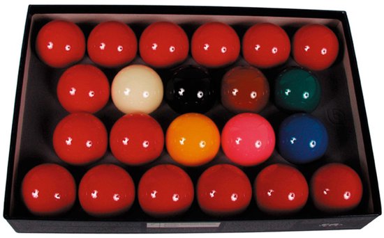 Snooker ballen set Polyester 52.4mm