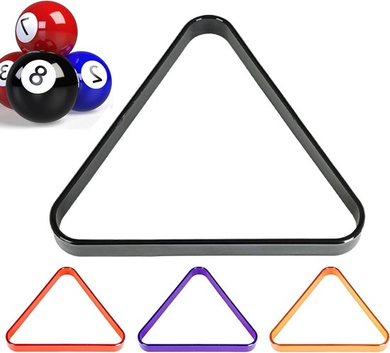 Snooker Balrekken - Biljart Frame - Bal Spel Opzetten - Slagvast Ontwerp - 4 Stuks - Meerkleurig