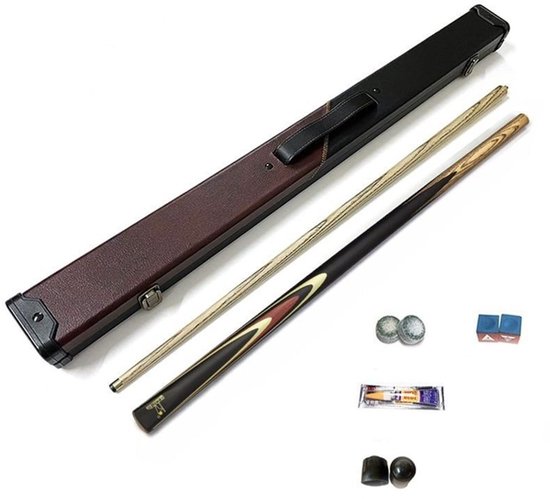 Snooker biljartkeu - Handmade ash shaft met 10mm tip
