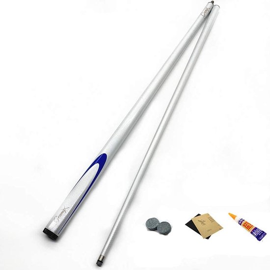 Snooker cue 1/2 sectie - carbon fiber - handgemaakt - perfecte krachtoverdracht - ShopVlot