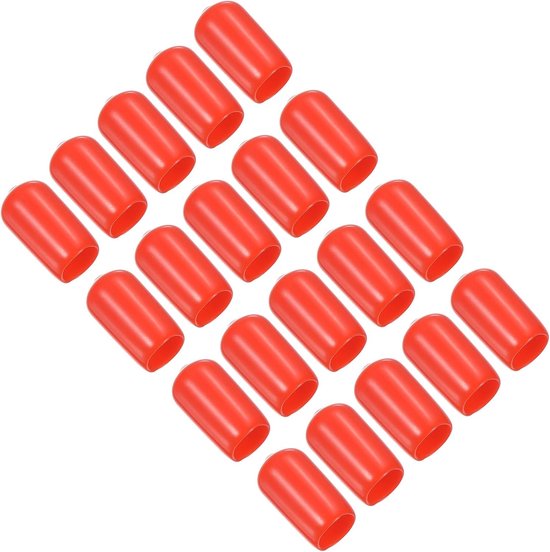 Snooker Cue Tip Cover - 20Pcs Pool Cue Tips Rubber Cover - Billiard Head Club Protector - Stick Head Tool voor Snooker Accessoire