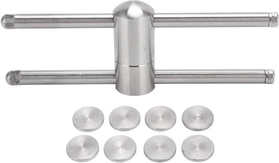 Snooker en Pool Keu Tip Compressor en Shaper voor 9mm-14mm Tips van Merkloos