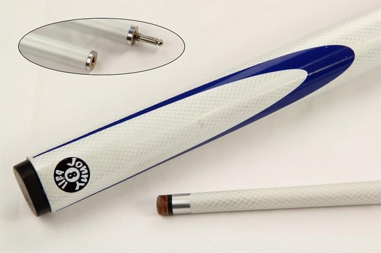Snooker Keu 57" - 2-delig - Grafiet - Unieke uitstraling voor spelers - ShopVlot