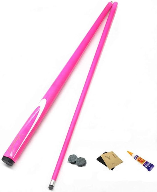 Snooker keu 9.5mm - carbon fiber - handgemaakt - optimale krachtoverdracht - ShopVlot