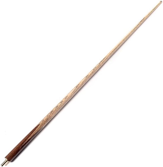 Snooker Keu - Biljart Keu - Spel Uitoefenen - Handgemaakt 3/4 Model - 145 cm - Walnoot