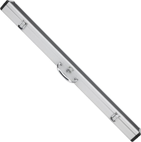 Snooker Keu Etui - Biljart Koffer - Veilig Keu Vervoer - Schuimvoering Bescherming - 81 cm - Zwart