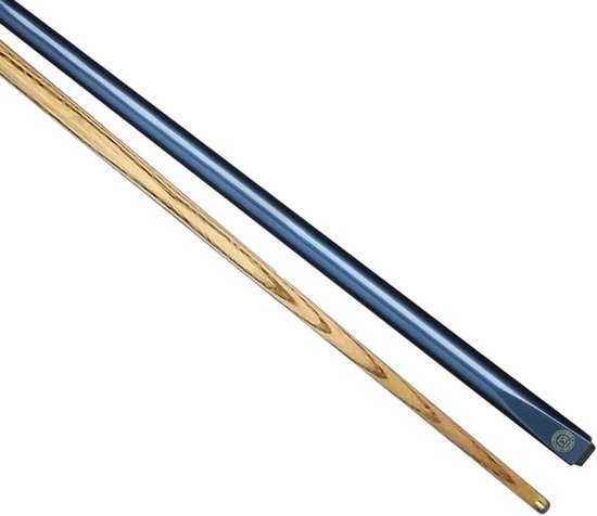 Snooker Keu - Pool Keu - Biljart Spelen - 2-delig Esdoornhout - 145 cm - Natuurlijk Hout