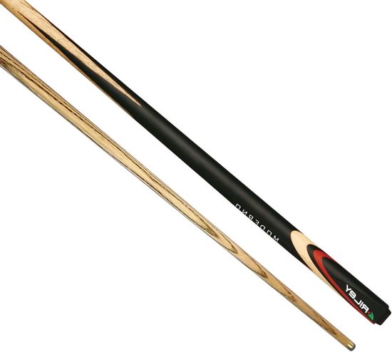 Snooker Keu - Pool Keu - Biljart Spelen - Tweedelig Ontwerp - 145 cm - Houtkleur