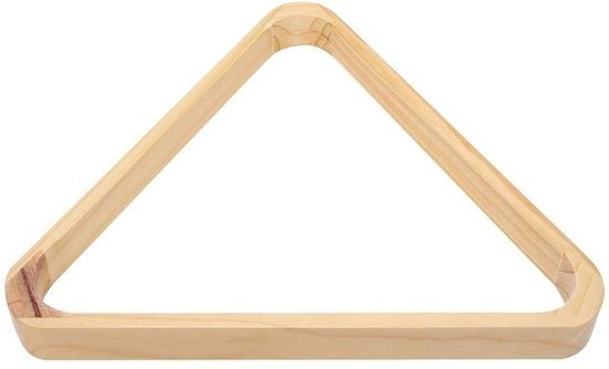 Snooker Rack - Houten Driehoek en Ruit - Pool Ball Rack Set - Snooker Accessoires - Billiard Equipment