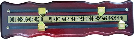 Snooker Scorebord - Biljart Scorehouder - Wedstrijd Bijhouden - Houten Kwaliteit - 43 cm Lengte - Niet gespecificeerd